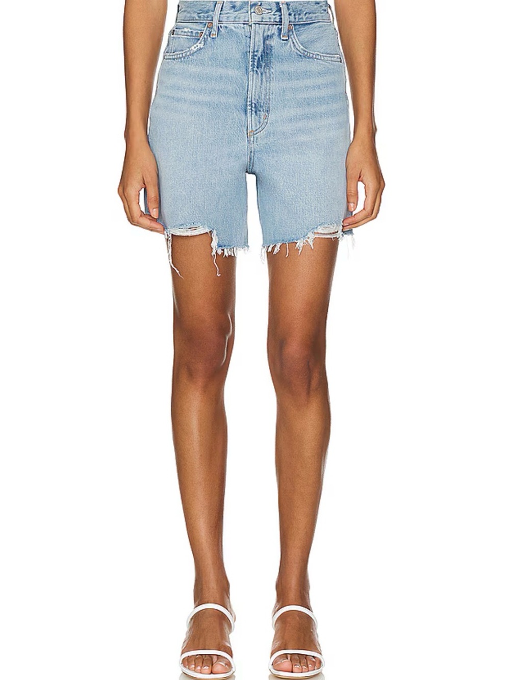 Agolde STELLA Short High-Rise Baggy Shorts - Picture 2 of 4
